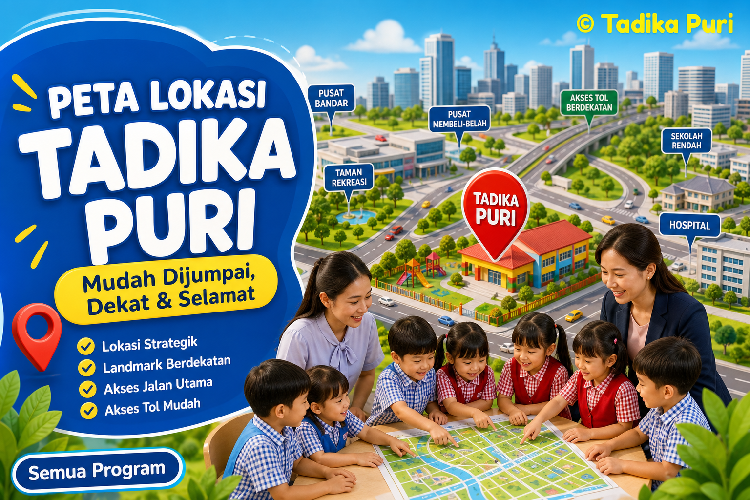 Lokasi Strategis Tadika Puri: Akses Mudah dari Bin lokasi strategis tadika puri akses mudah bintaro ciputat pamulang